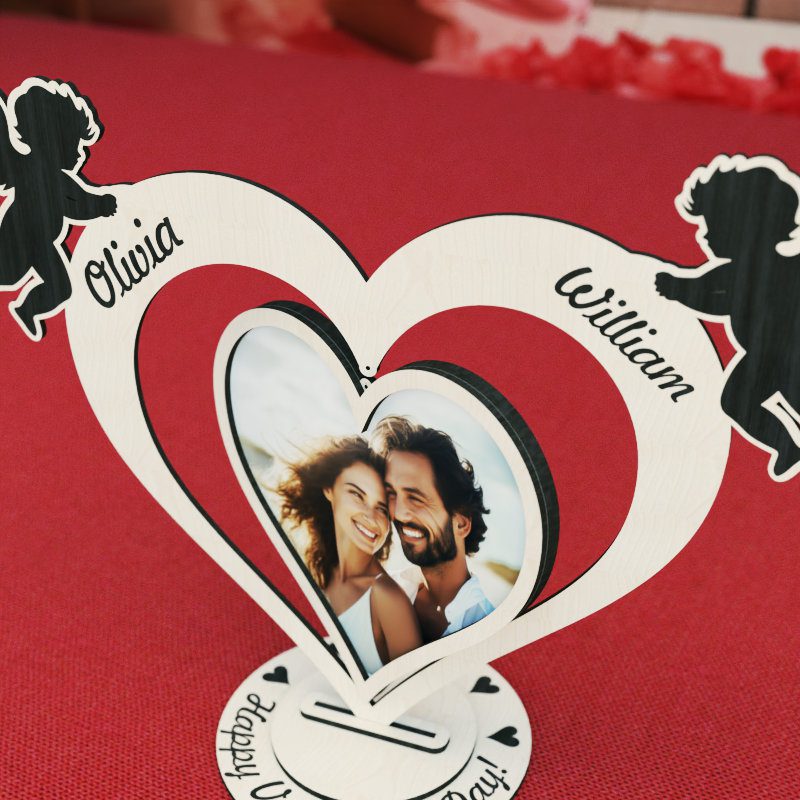 Photo Frame Laser Cut for Valentine’s Day Gift