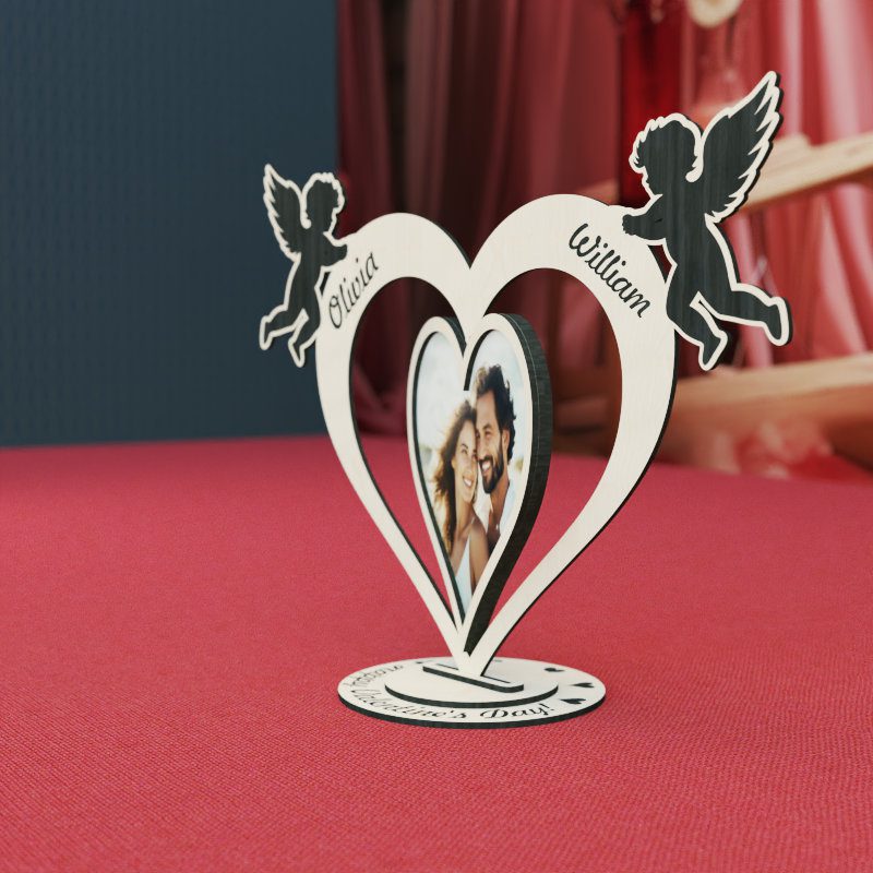 Photo Frame Laser Cut for Valentine’s Day Gift