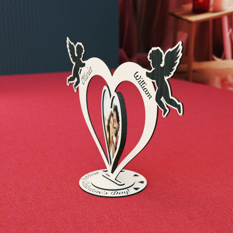 Photo Frame Laser Cut for Valentine’s Day Gift