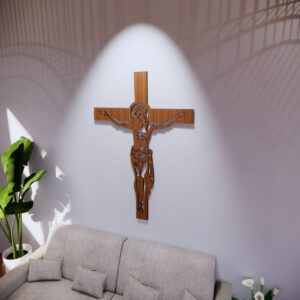 Jesus on the Cross Laser Cut File Christian