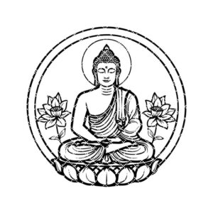 Buddha Meditation SVG, for laser engraving, for cricut,