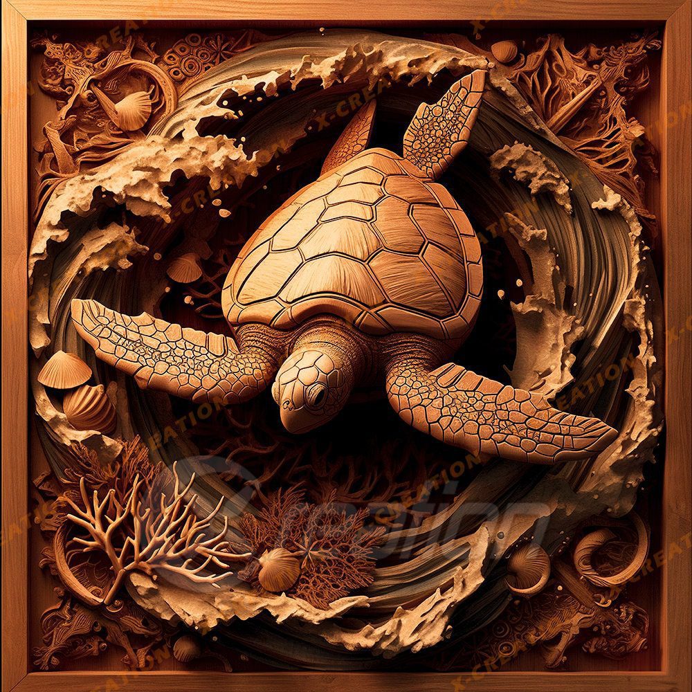 3D illusion Laser Engraving File | High Resolution