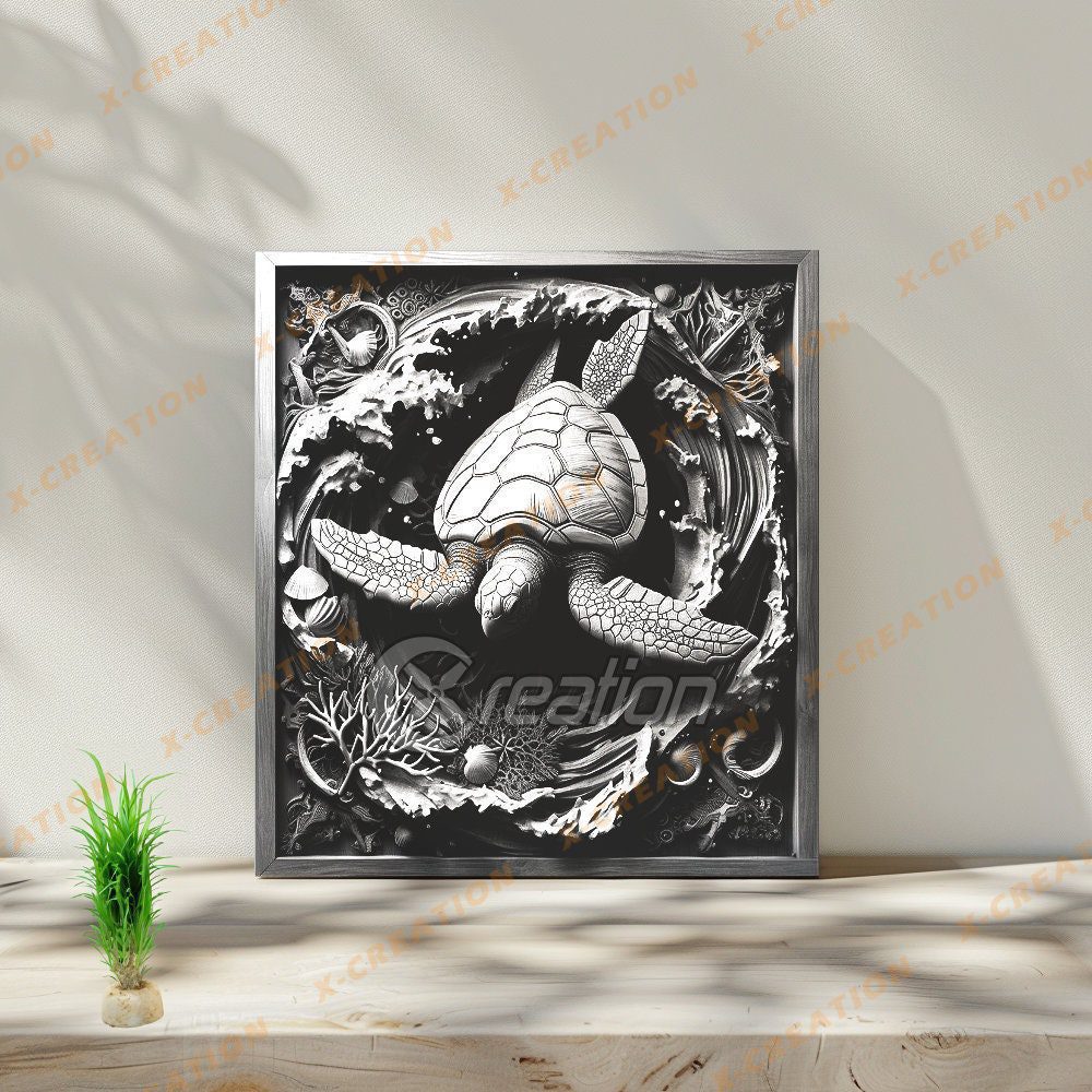 3D illusion Laser Engraving File | High Resolution