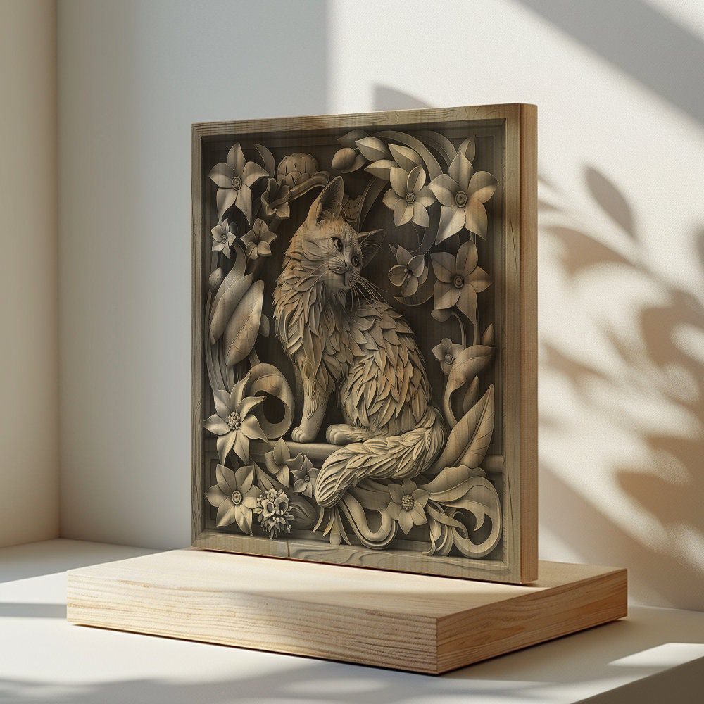 3D illusion Laser Engraving File | High Resolution