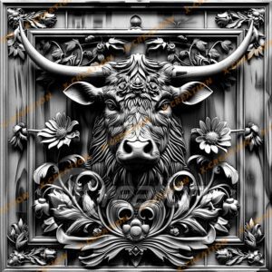 3D illusion Laser Engraving File | HQ PNG