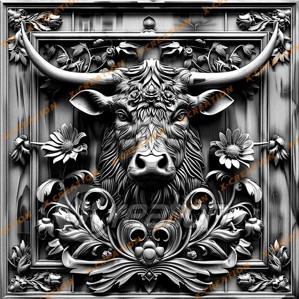 3D illusion Laser Engraving File | HQ PNG