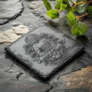3D Illusion Laser Engraving Slate File | High-Quality