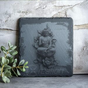 3D Illusion Laser Engraving Slate File | High-Quality