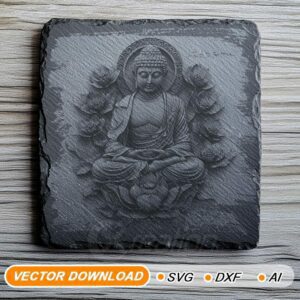 3D Illusion Laser Engraving Slate File | High-Quality