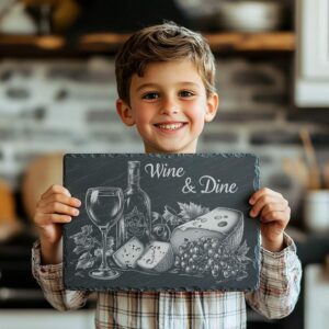 Slate Cheese Board Engraving File | Charcuterie &