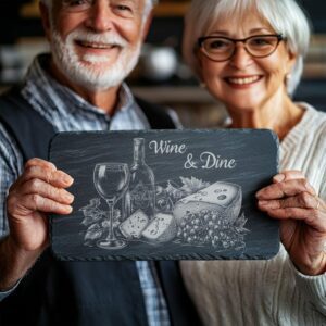 Slate Cheese Board Engraving File | Charcuterie &