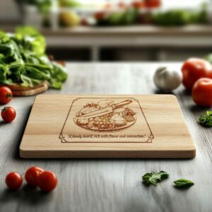 Family Quote Charcuterie Board Engraving File | PNG