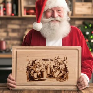 Christmas Santa and Reindeer Cheer File | Charcuterie
