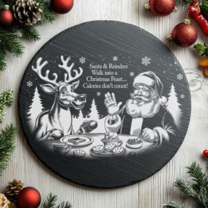 Christmas Santa and Reindeer Feast File | Slate