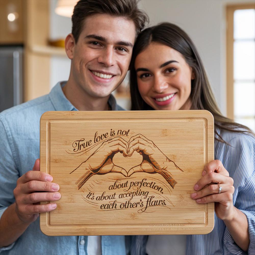 6 Valentine's Day Love Quotes: Charcuterie Board Engraving
