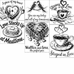 Valentine's Day Charcuterie Board Engraving Files: 6 Love