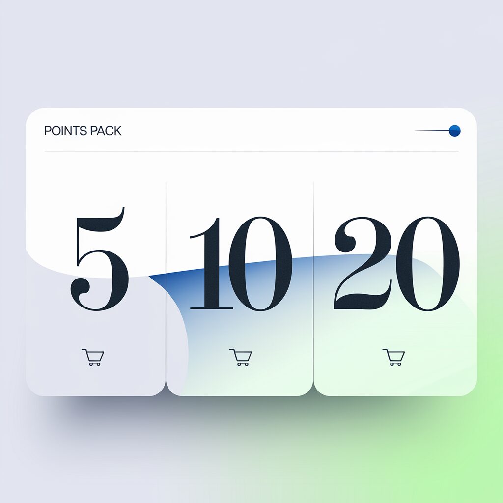 Pack de points membre
