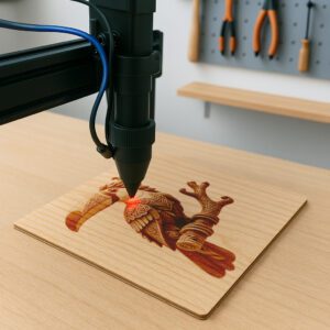 3D Toucan Laser Engraving File, Unique Design for