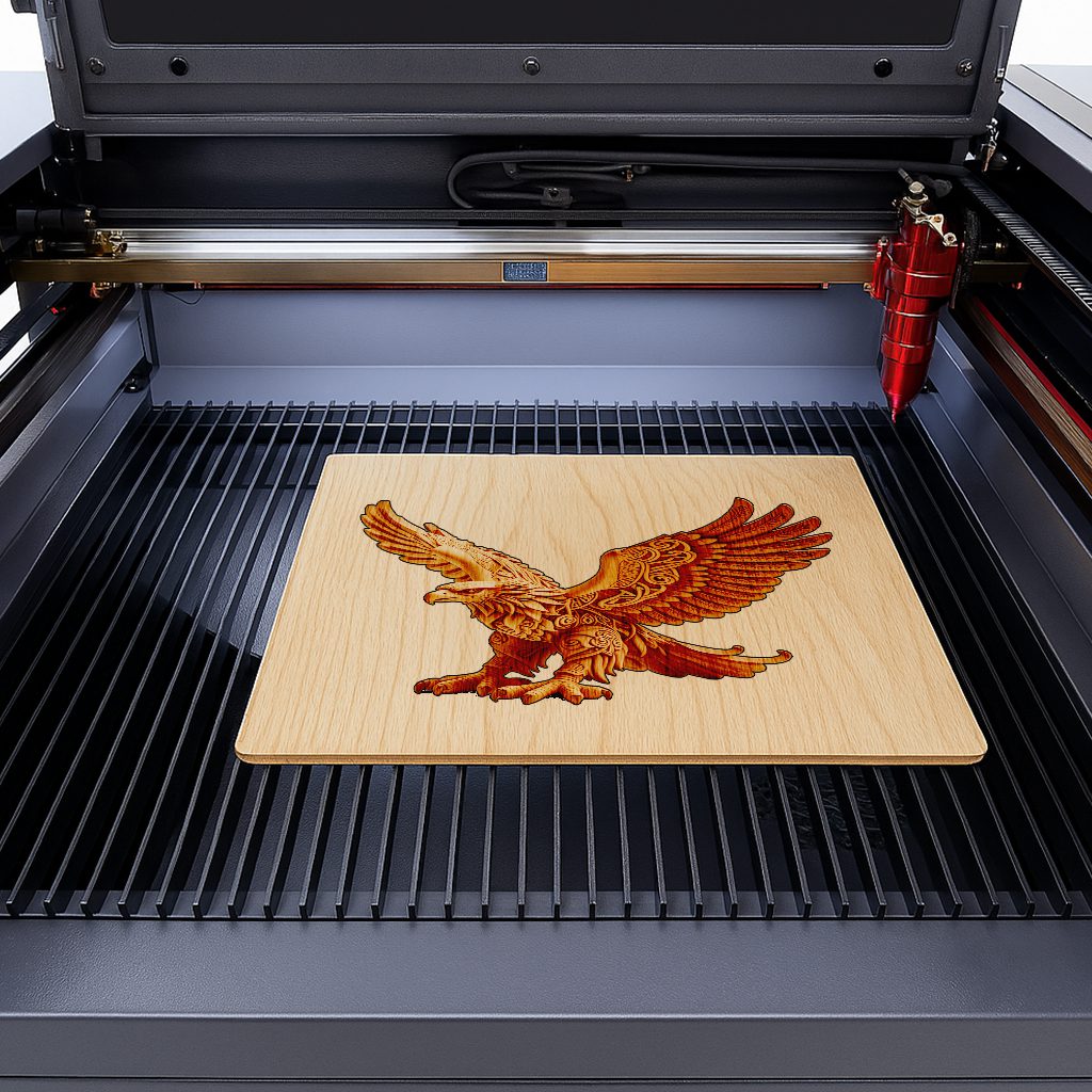 Eagle 3D Illusion Design File, Stunning Wildlife Décor