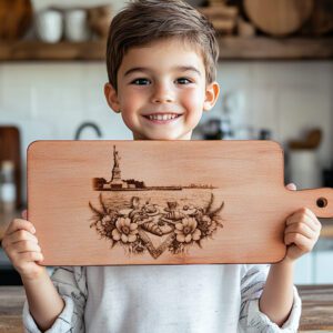 Statue of Liberty Charcuterie Board Engraving, Brunch Harbor
