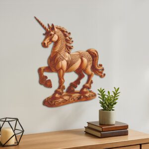 Unicorn 3D Animal Illusion Design File for Creative