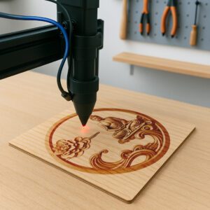 Buddha 3D Illusion Laser Engraving File, Zen Wall