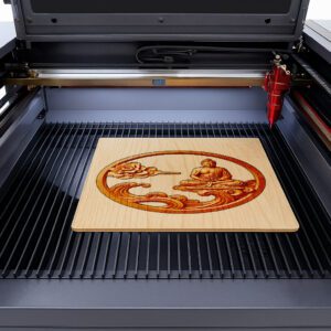 Buddha 3D Illusion Laser Engraving File, Zen Wall