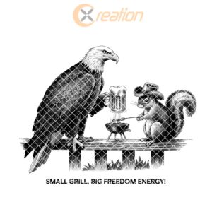 Charcuterie Board Engraving File, Eagle Squirrel Grill Beer