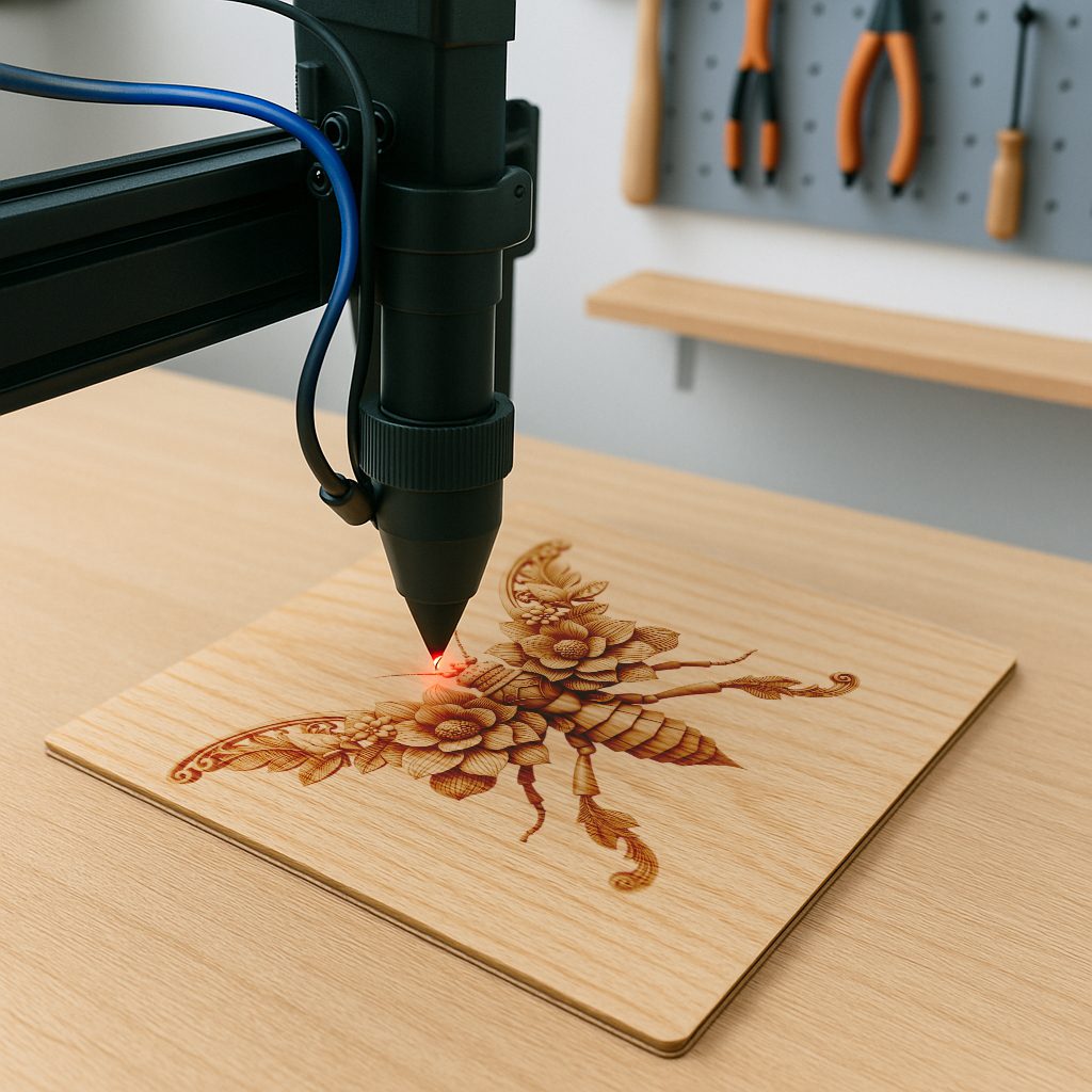 Walking Stick Insect 3D Illusion Laser Engraving File, Nature Art for Home Decor - immagine 2