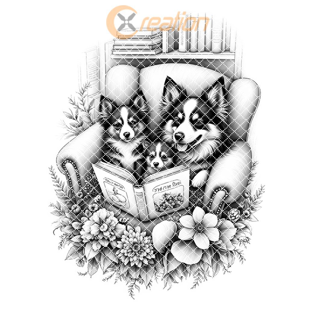 Charcuterie Board Engraving File, Family Dog Book Design, Personalized Kitchen Decor - Imagen 7