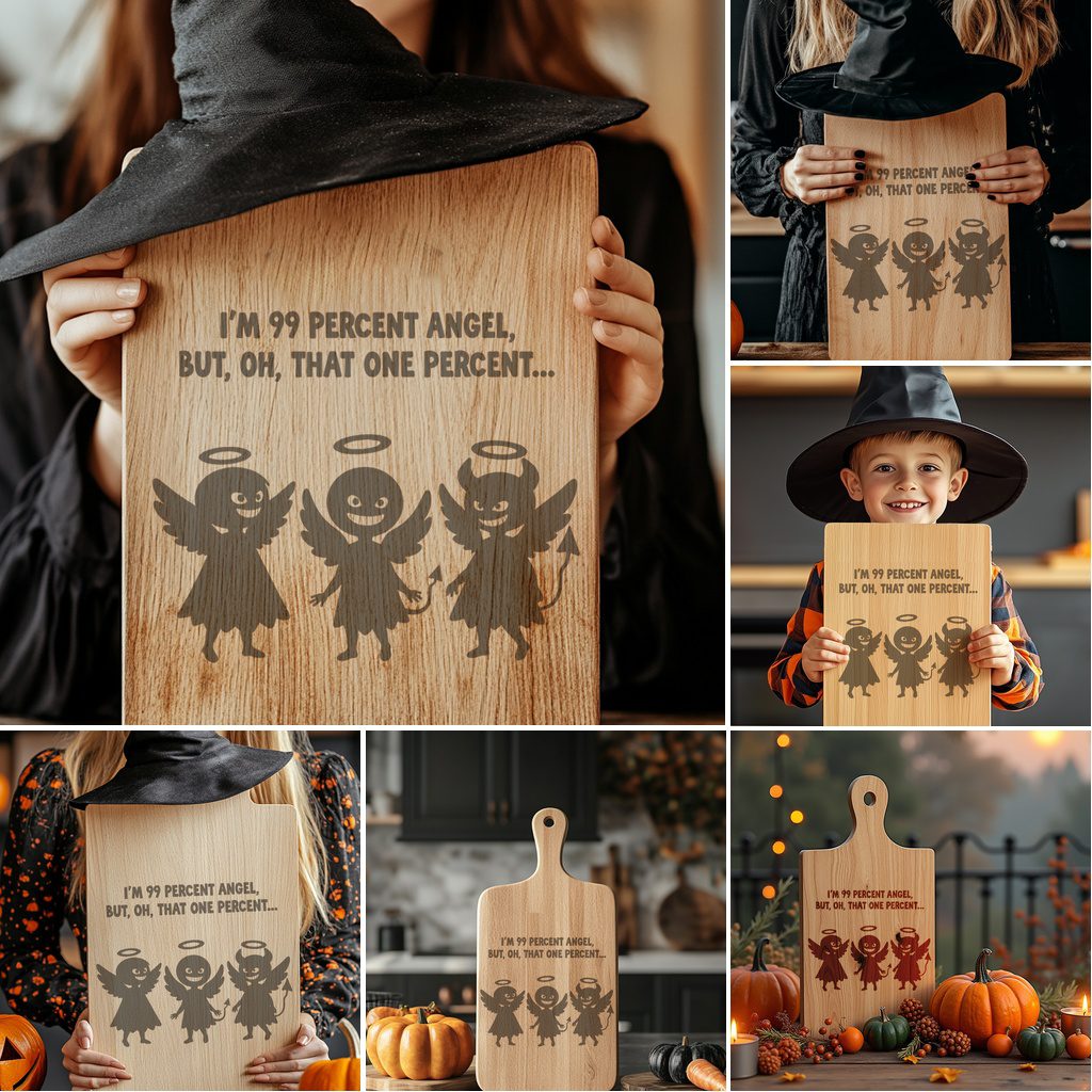 Halloween Charcuterie Board Engraving Designs, Funny Bundle for Party Decor – Bild 2