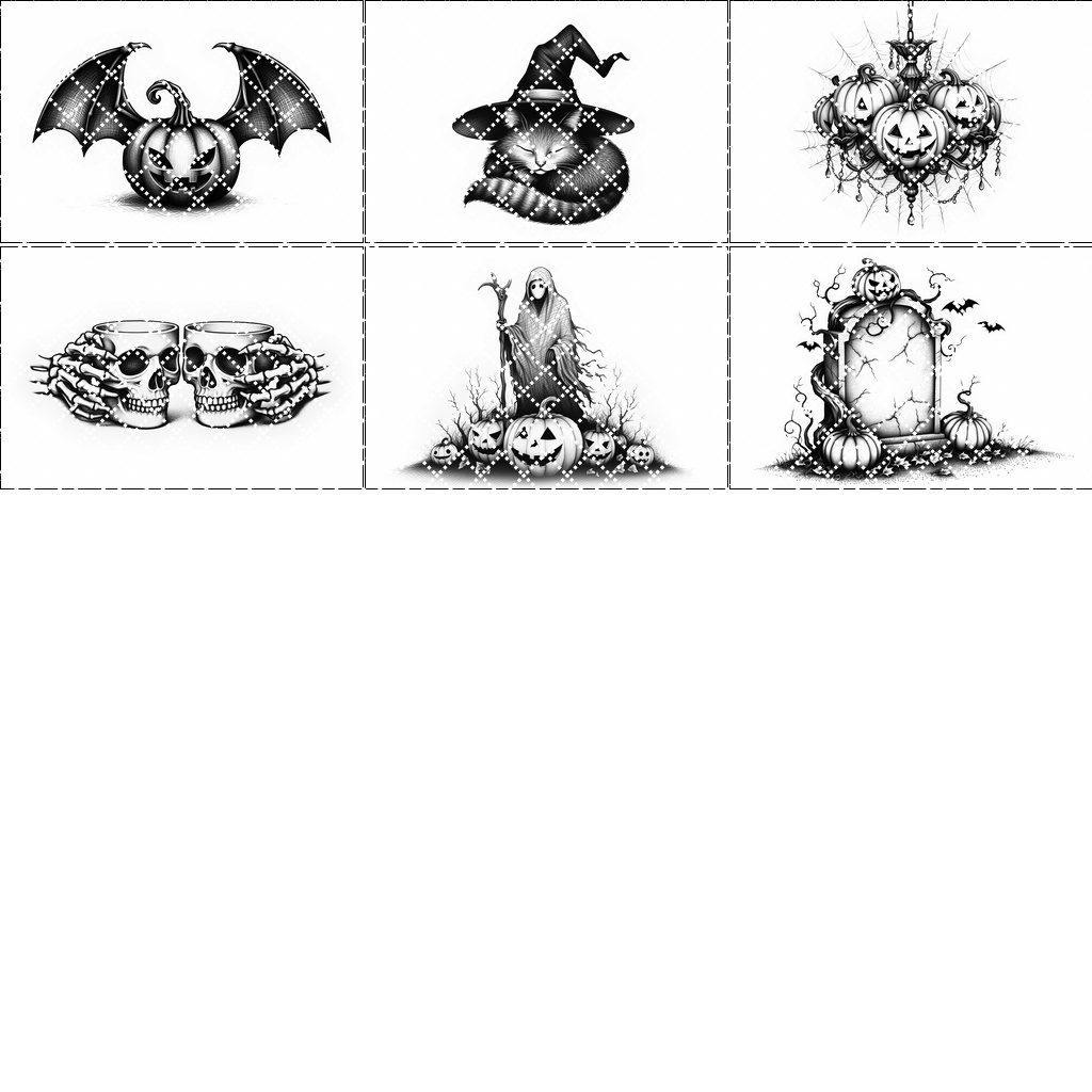 Halloween Charcuterie Board Engraving File Bundle, Spooky Party Design Set - Imagen 7