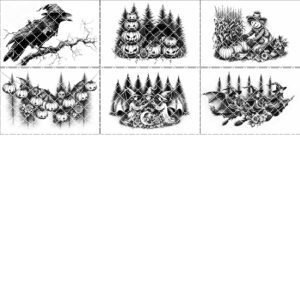 Halloween Charcuterie Board Engraving Files, Spooky Laser Bundle,