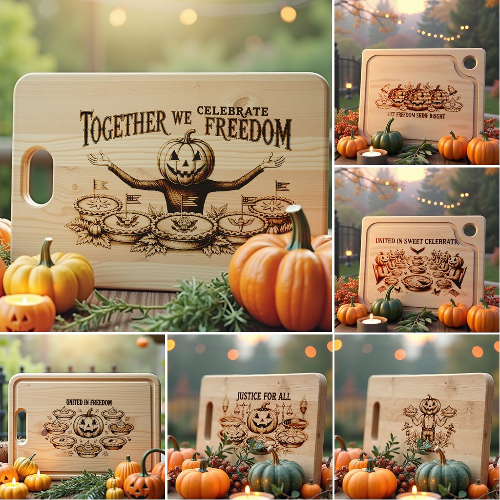 Halloween Charcuterie Board Laser Engraving Designs, Spooky Serving
