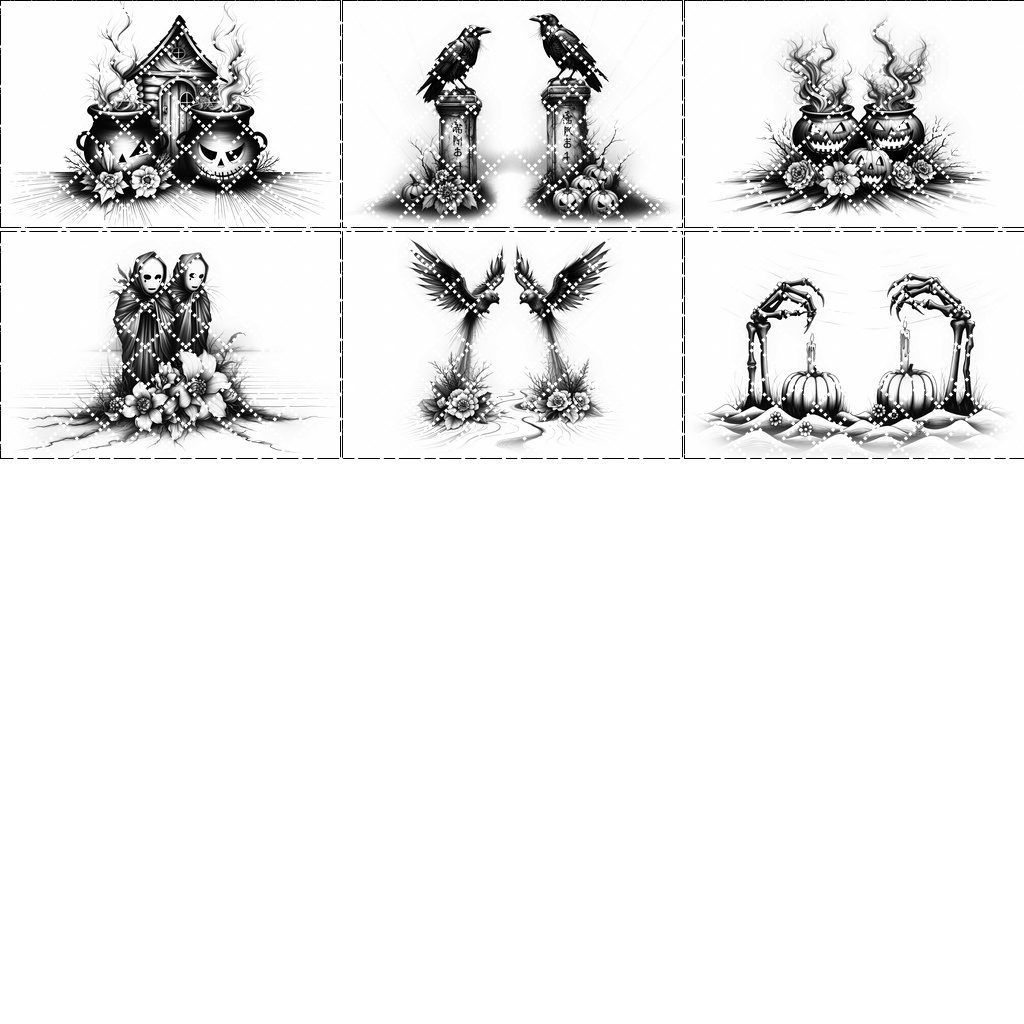 Halloween Charcuterie Board Laser Engraving File Bundle, Spooky