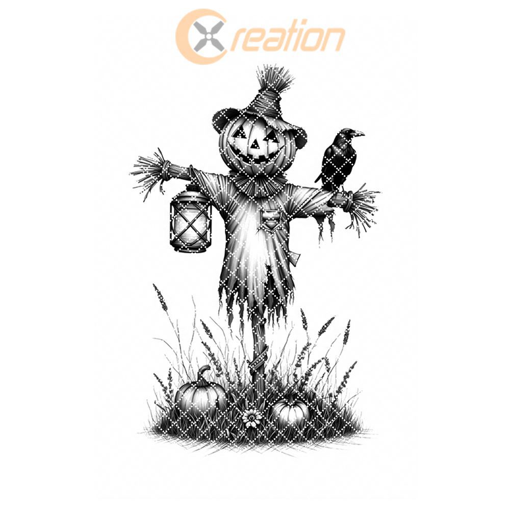 Halloween Charcuterie Board Laser File, Lantern Scarecrow Platter
