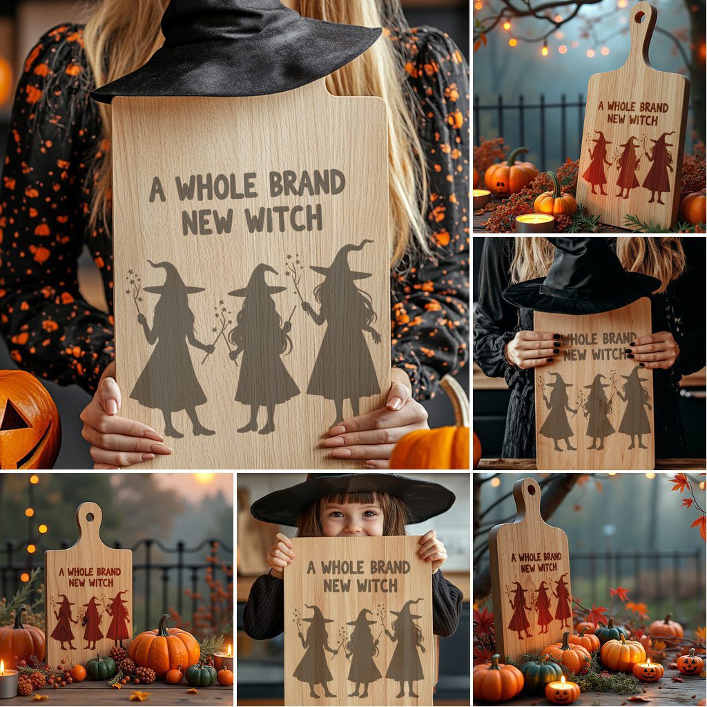 Halloween Engraving Files, Funny Charcuterie Board Designs, Spooky