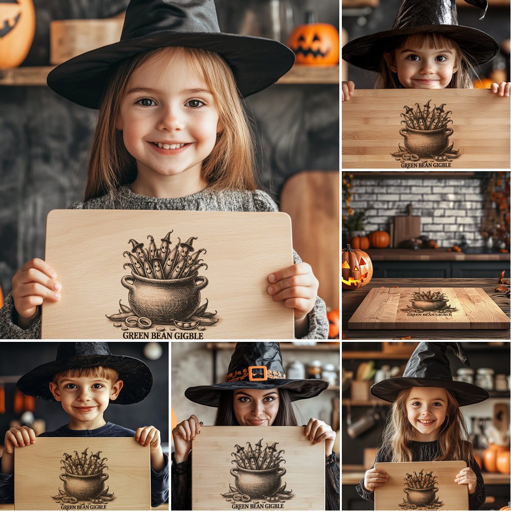 Halloween Laser Engraving Bundle, Funny Charcuterie Board Designs, Spooky Captions - immagine 5