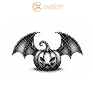 Halloween Pumpkin Cat Laser Engraving File, Spooky Charcuterie