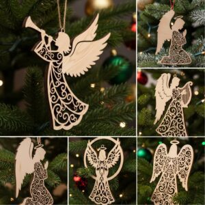 Christmas Ornament Bundle, Laser Files for Tree Decor,