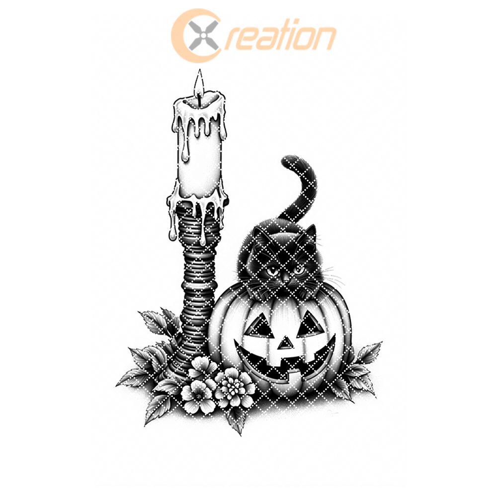 Halloween Charcuterie Board Laser Engraving File, Spooky Cat