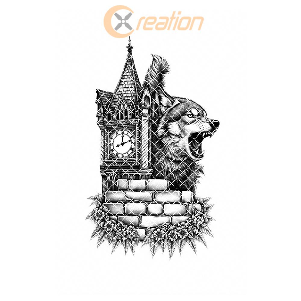 Halloween Charcuterie Board, Werewolf Clock Tower, Gothic Cheese