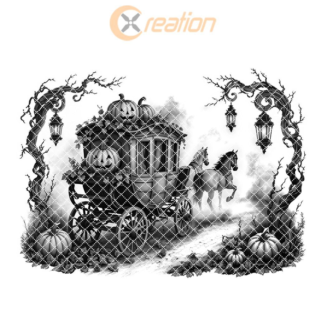 Halloween Laser Engraving Design for Charcuterie Board, Pumpkin