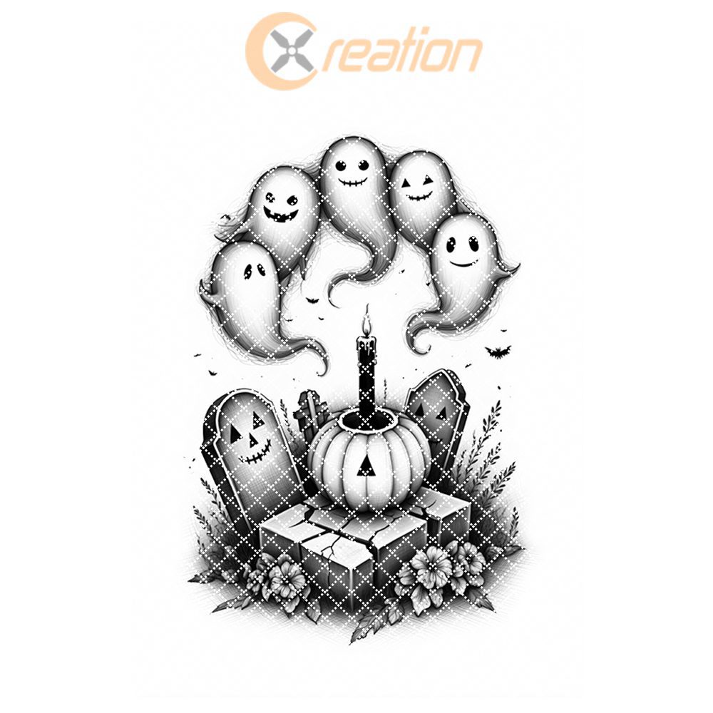 Halloween Laser Engraving File, Grinning Ghost Charcuterie Board Design, Spooky Decor – Image 8