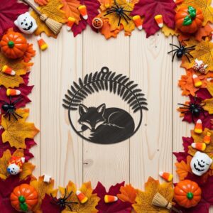 Halloween Ornament Bundle, 9 Spooky Laser Decor Files,
