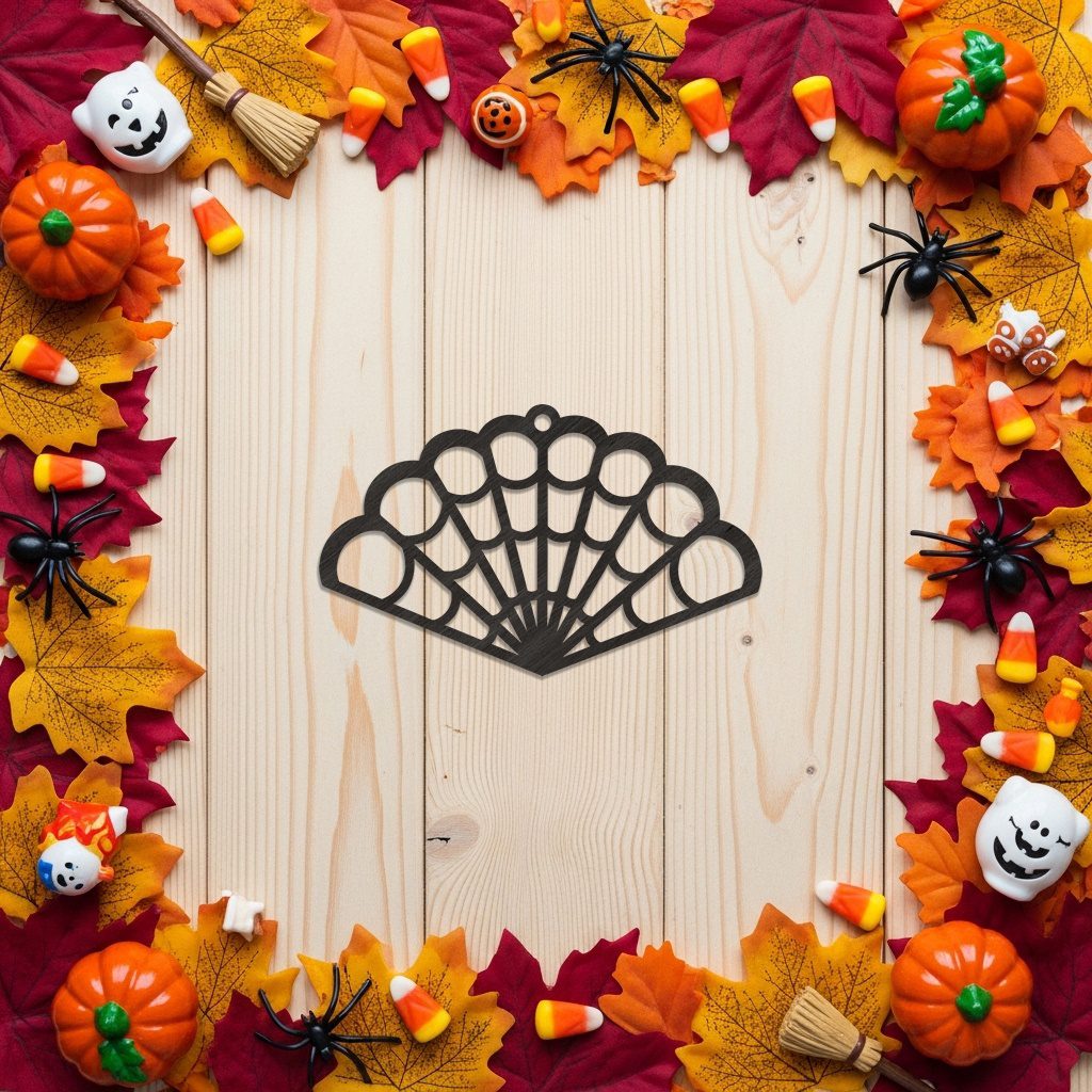 Halloween Ornament Bundle, Laser Cut Files, 9 Unique