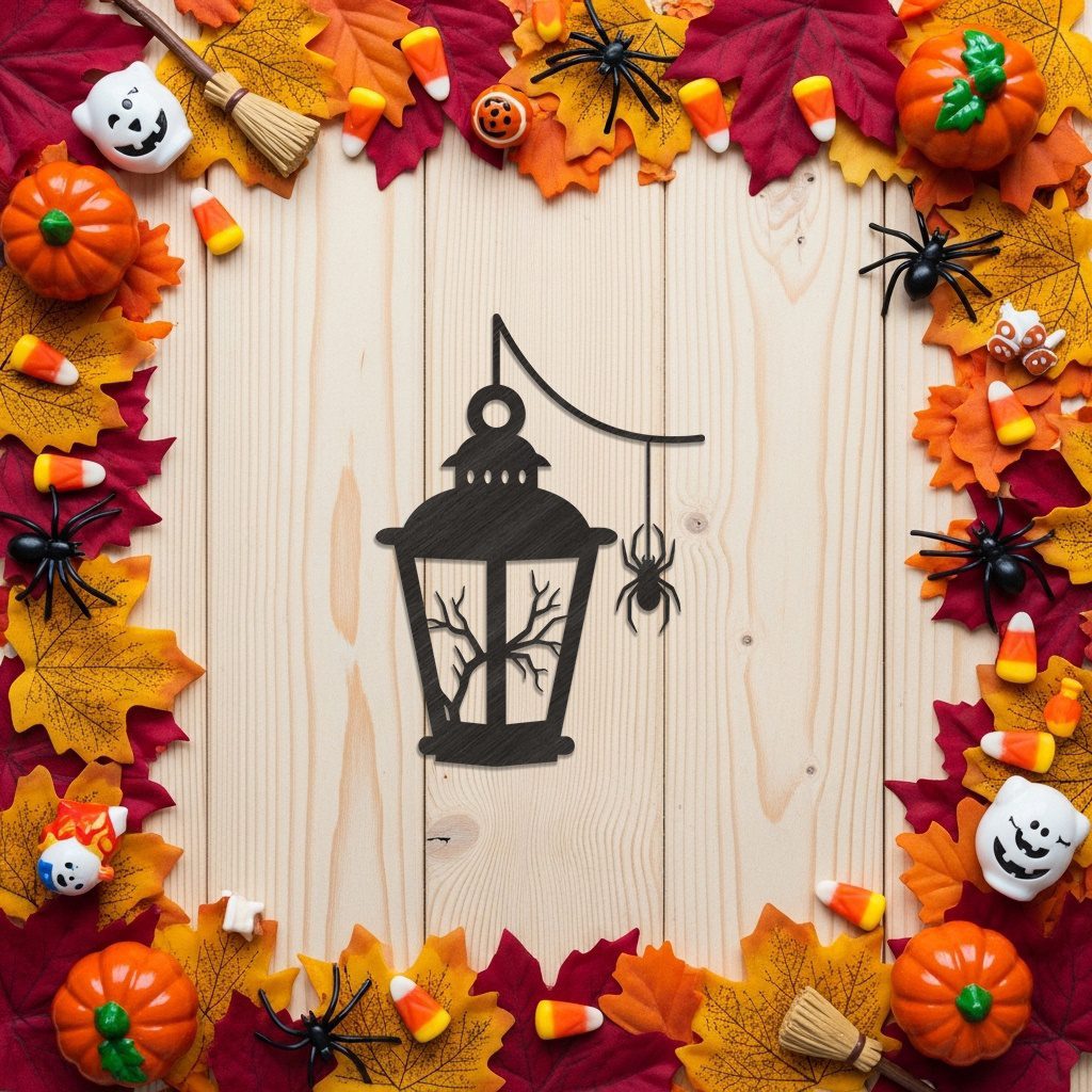 Halloween Ornament Bundle, Spooky Laser Files for DIY