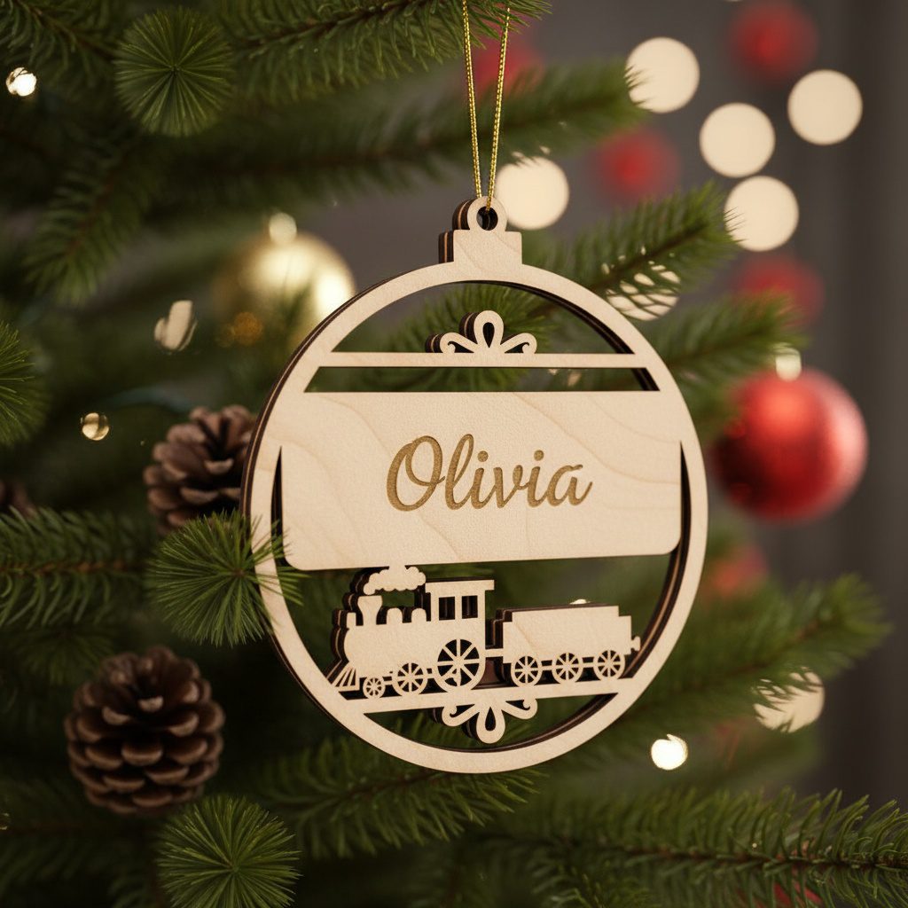 Ensemble de décorations de Noël, 6 modèles personnalisés pour les fêtes. – Image 4