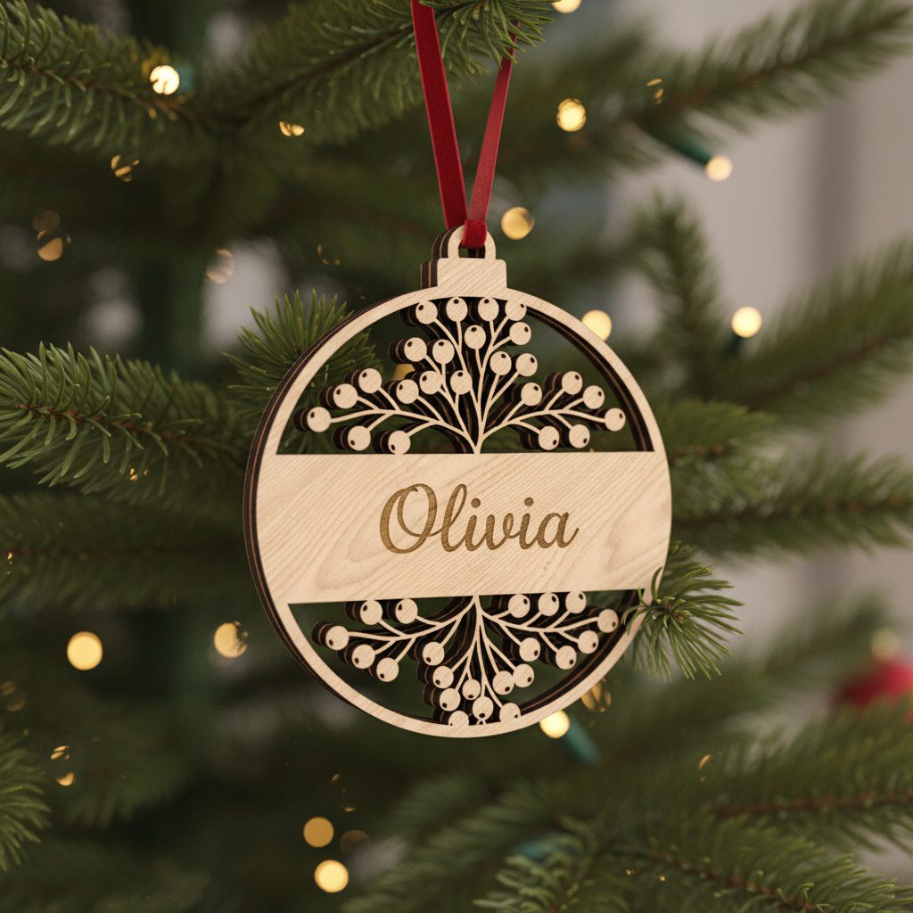 Ensemble de décorations de Noël, 6 modèles personnalisés pour les fêtes. – Image 8