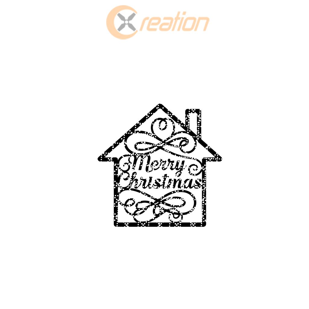 Merry Christmas Door Hanger, Holiday Door Sign, Christmas